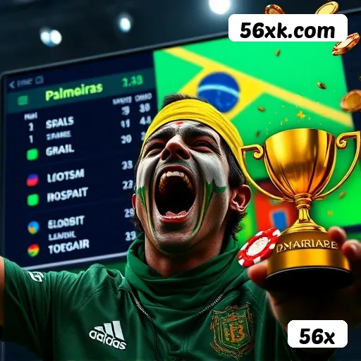 Aplicativo móvel 56x para iOS e Android